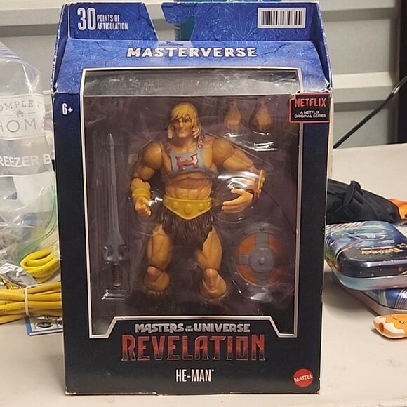 Mattel Other - New Masters of the Universe Masterverse Revelation He-Man Action Figure Mattel